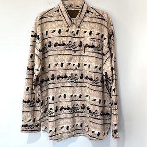 North River button down duck shirt Men's XL